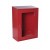 Armadio attrezzatura ant.dio rosso ral3000 con portello safe crash ( escluso lastra cod.0903 ) chiusura con chiave dim.500x260x700h