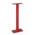 Piantana per cassetta uni45/70 rossa tubo diametro 80 dim.370x175x750h (0950a)