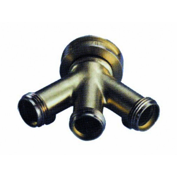 Divisore semplice a tre vie uni 70 fg n.3 sbocchi uni 45 m