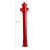 Idrante soprasuolo dn  80 con 2 sbocchi uni 70 monotubo a norma uni 14384