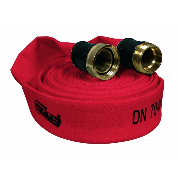 Manichetta uni 70 rossa mt 20 raccordo uni 804
