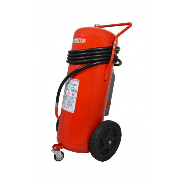 Estintore carrellato kg.150 polvere med A IV BC