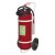 Estintore carrellato lt. 50 schiuma A - B4 con bombola inox aisi