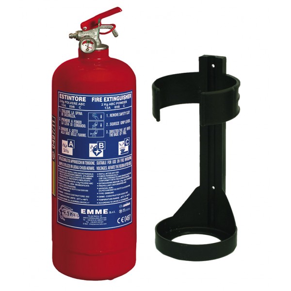 Estintore kg. 2 polvere med 13A - 89BC Estintore kg. 2 polvere med 13A - 89BC