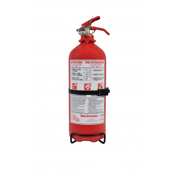 Estintore kg. 2 polvere 13A-89BC Estintore kg. 2 polvere 13A-89BC