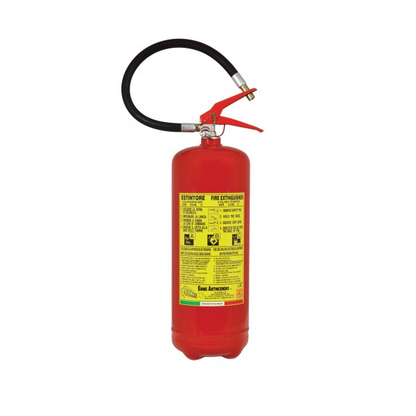 Estintore kg. 6 polvere 55A-233BC Estintore kg. 6 polvere 55A-233BC