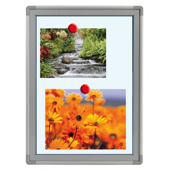 Bacheca chiusura magnetica formato 686x486 mm prof.10 Bacheca chiusura magnetica formato 686x486 mm prof.10