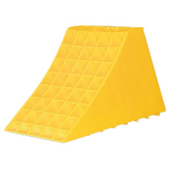 Calzatoia per blocco ruote pvc mm 195x405