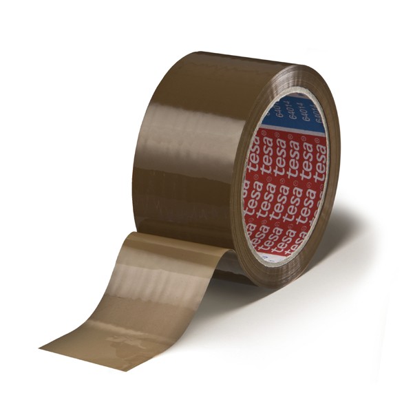 Nastro packaging pp tape marrone mis. 66x50 mm