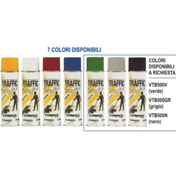 Bomboletta vernice traffic sp colore bluminescente
