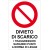 Cartello in alluminio formato mm 330x500 divieto di scarico i trasgr.