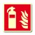 Cartello in alluminio formato mm 400x500 luminescente estintore a polvere n ...