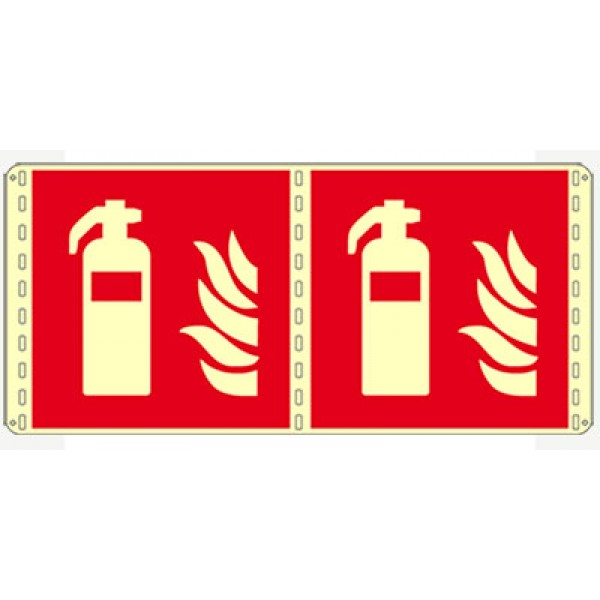 Cartello in alluminio formato mm 250x310 luminescente a co2 n°......................