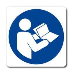 Etichetta autoadesiva formato mm 350x125 obbligat.leggere le istruzioni (m0021061ad)