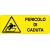 Cartello in alluminio formato mm 330x125 pericolo di caduta