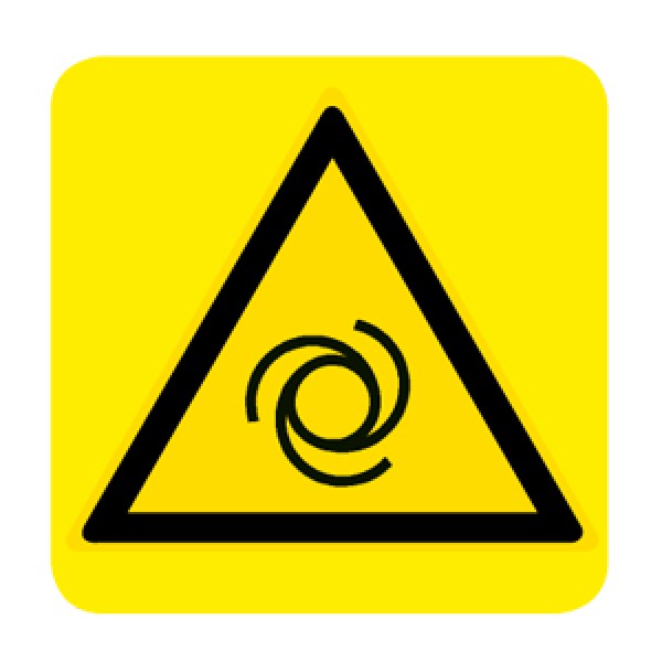 Cartello in alluminio lato mm 250 pittogramma pericolo avviamento automat (w018055m) Cartello in alluminio lato mm 250 pittogramma pericolo avviamento automat (w018055m)