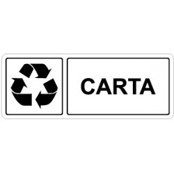 Etichetta autoadesiva formato mm 330x125 carta