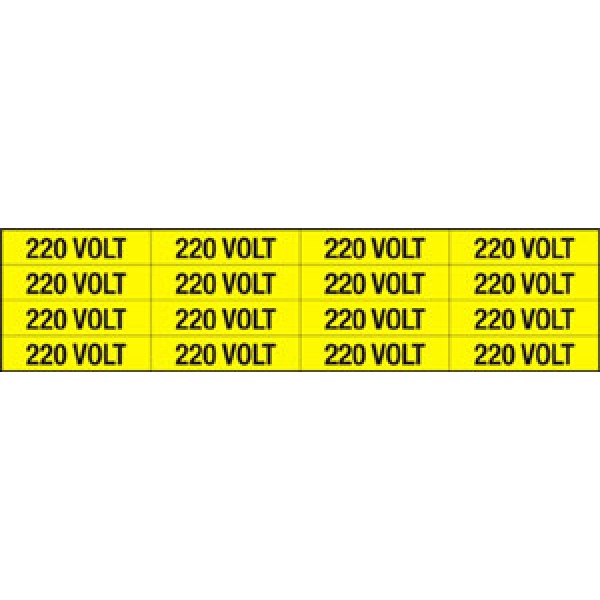 Foglio distributore formato mm 240x60 da 16 et. 220 volt