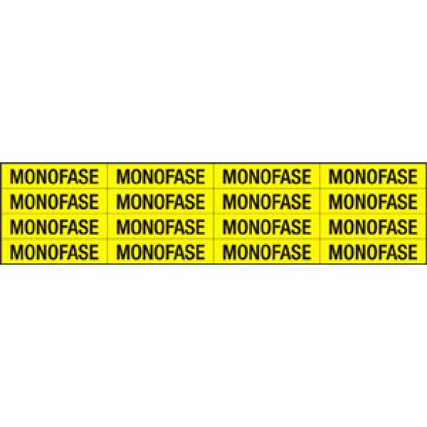 Foglio distributore formato mm 240x60 da 16 et. monofase